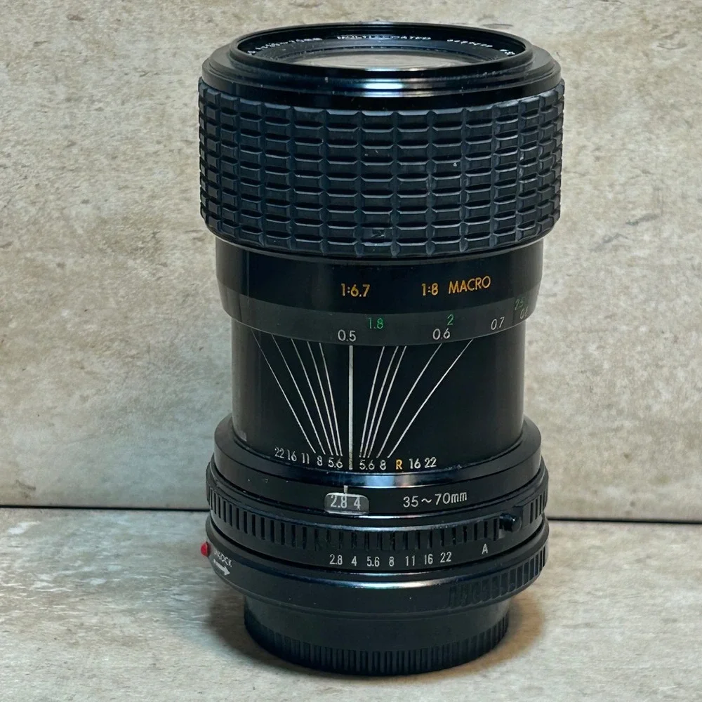 Sigma‎ Zoom-Master 35-70mm f2.8-4 Multi-Coated Lens for Canon FD Mount Japan